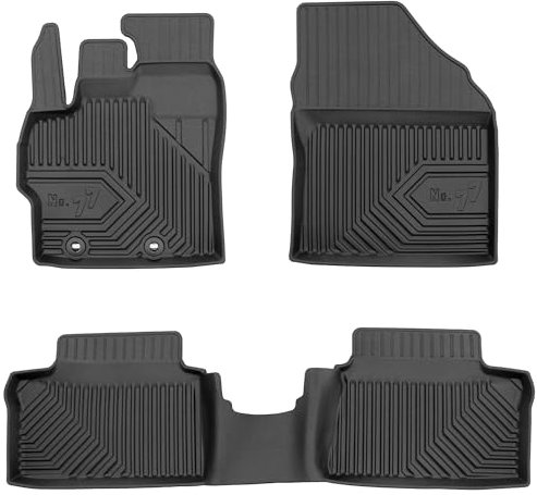 MatsMore Gummimatten Auto Fussmatte passend für Toyota Yaris Cross ab 2021 Erleben Sie neuen Reisekomfort mit rutschfesten Fußmatten No.77- Allwetter fußmatten Auto, Schutz vor Verschmutzung- Allwette