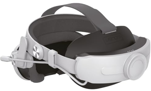 Venom Power Strap for Meta Quest - Padded Headstrap with Integrated Power Bank - Compatible with Quest 2, Quest 3 and Quest 3S