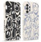 Pnakqil 2 stück Handyhülle für Samsung Galaxy A53 5G 6.5,Hülle Lustiges Verdrehtes Lächeln Face Design Grimace Bemaltes Muster süß Aesthetic Mädchen Silikon Schutzhülle Tasche Schön Kameraschutz Case