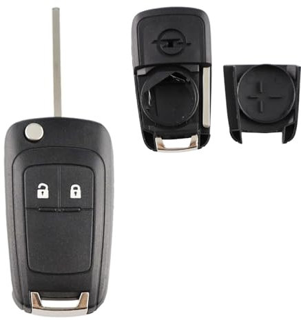 Boîtier de clé Pliante 2 Boutons Remplacement Coque de Voiture étuide la clé Pliante Key à Distance sportage pour Opel Astra J Corsa E Cascade Zafira Karl Auto Key Accessories