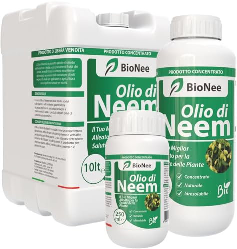 Olio di Neem - insetticida naturale Concentrato - biologico solubile in acqua (250 ml)