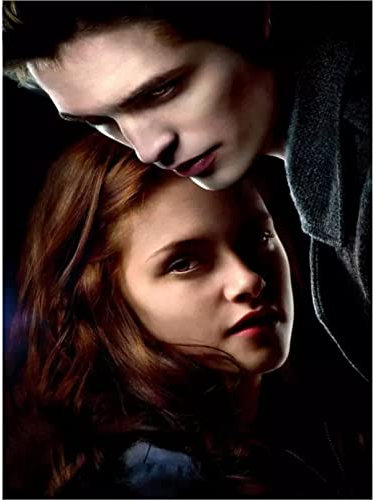 TMXON The Twilight 5D-Diamantgemälde zum Selbermachen, Robert Pattinson, Gemälde, Kunst, Diamant-Stickerei, Mosaik, 50 x 50 cm