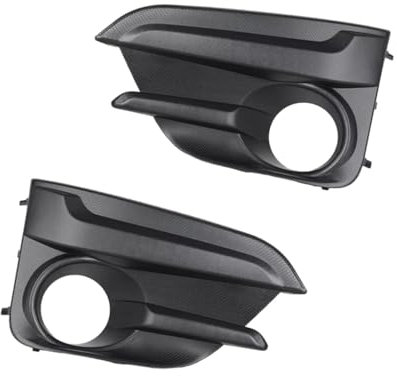 SYBLW Nebelscheinwerfer Gitter Kompatibel Mit Subaru Für Impreza 2017 2018 2019 Auto-Frontstoßstange Nebelscheinwerfer-Abdeckung Nebelscheinwerfer-Grill-Lünette 57731FL22A 57731FL23A(with Hole)