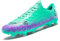 Unitysow Football Boots Men's Astro Turf Trainers Outdoor Football Shoes Kids Teenager Professional Athletics Soccer Shoes Sneakers,Green,6.5 UK