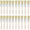 20 Pack Small Paint Brushes, 1 Inch Paint Brush Set, Glue Brush & Varnish Brush for Wood, Disposable Paint Brushes for Paint, Stains, Varnishes, Glues and Home DIY(17.5x2.5cm)