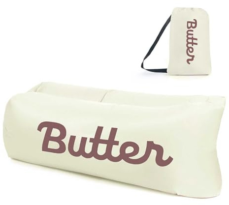 Balakaka Aufblasbarer Safa 160 * 75 * 55cm, Wasserdichtes Aufblasbares Luftsofa Bringen Aufbewahrungstasche, Tragbar Faltbar Air Lounger für Camping Strand Wandern Reisen