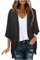 Beach Kimono Plus Size Cardigan Super Thin 3/4 Sleeve Beach Cover Ups for Women UK Light Cardigans for Summer Lightweight Jackets Hawaiian Shirts