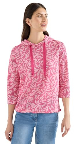 Damen 3/4-Arm Shirt mit floralem Print