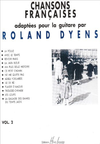 CHANSONS FRANCAISES VOL2 --- GUITARE