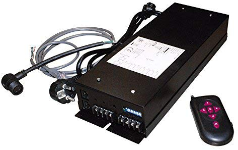 RGB DMX Interface mit Fernbedienung und Trafo 12-24V 144W