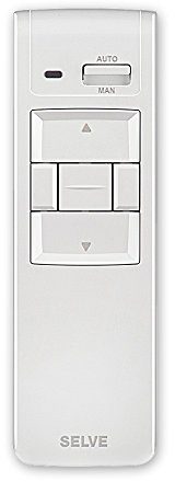 Funk Handsender iveo Send, 1 Kanal, Gruppensteuerung oder Einzelsteuerung, Reichweite bis zu 25 m, inkl. Wandhalterung, Farbe: weiss, SELVE, Art.: 298713 + GRATIS EVEROXX®-Phasenprüfer