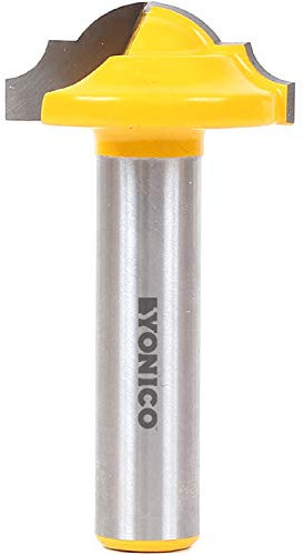 Yonico 13025 1-3/8-Inch Dia. Classical Roman Ogee Panel CNC Cabinet Door Rail & Stile Router Bit 1/2-Inch Shank