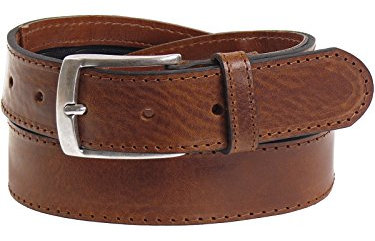 Harrys-Collection Damen Herren Tresorgürtel Extra Langer Reißverschluss, Bundweite:115, Farben:braun