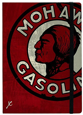 Stifflexible Mohawk Gasoline Notebook, 6 X 8.25, Pages, 85 gsm Natural White Paper (083L)