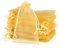 Naler 120 x Organzasäckchen Golden Organzabeutel Organza Schmuck Säckchen Geschenktüten für Verpackung, 10 x 15 cm
