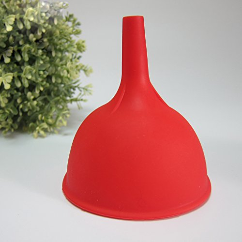 rongweiwang Entonnoir Durable Souple en Silicone pour Liquid Kitchen Huile Entonnoir Oil & Liquid Kitchen Cuisine Funnel Cuisine Outil