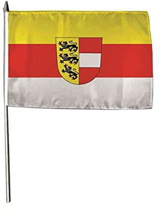 U24 Flagge Fahne Stockflagge Oberösterreich 30 x 45 cm Stockfahne 3er Pack