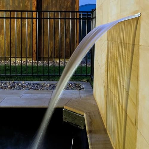 Suinga Wasserfall für den Pool, der sich an der Wand ansammelt, 1200 mm