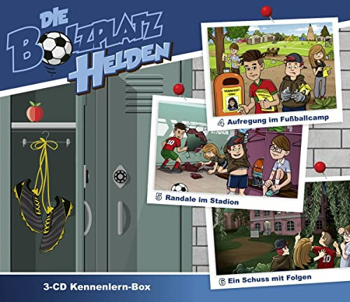 Die Bolzplatzhelden - CD-Box 2: Folgen 4-6 (Die Bolzplatzhelden, 4-6)