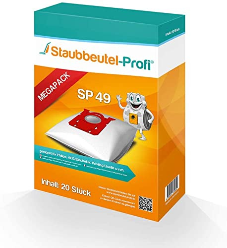 Staubsaugerbeutel kompatibel für AEG VX4 Serie (20 Staubsaugerbeutel)