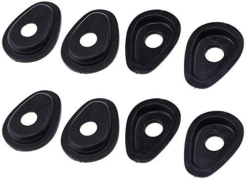 KOUTOUMOR 8 StüCke für FZ1 FZ6 FZ8 FZ16 XJ6 XSR 700 XSR 900 MT-09 Tracer 900-09 Blinker Anzeige Adapter Abstand Halter