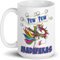 Pew Pew Madafakas Einhorn lustig bedruckte große Kaffeetasse Lustige Sprüche Tasse 440 ml