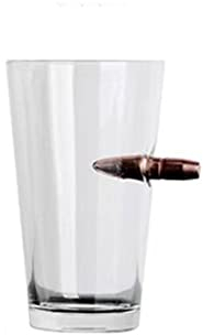 NOBRIM Verres à bière créatifs Verre avec Coupe en Cristal Tête de Guerre cloutée Idéal pour Les Cocktails à Base de Soda à la bière Vodka Shot Insolite Grande chope à bière