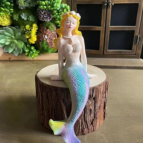 Coolqiya Miniatur Meerjungfrau Figuren