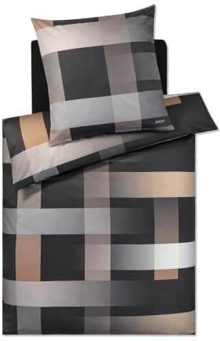 Joop! Bettwäsche Woven Ebony 1 Bettbezug 135 x 200 cm + 1 Kissenbezug 80 x 80 cm