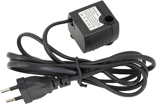 FADEDA Pompa 220 – 240 V, 50 – 60 Hz, 2,5 W/altezza: 7 cm, dipinta a mano, statuette fedeli ai dettagli, decorazione da tavolo per il presepe