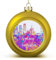 City Skyscraper Buildings Silhouetten Christmas Balls Ornaments Christmas Australia Sydney City Skyline Hanging Ball Decorative for Christmas Trees,Holiday Party New Year Gift
