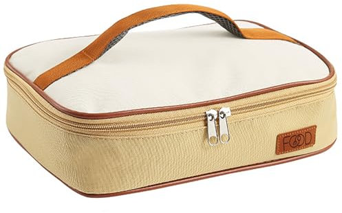 YIKANGHENG Lonchera térmica reutilizable de 4 L para mujeres y hombres, para viajes, picnic y almuerzo (tamaño mediano)