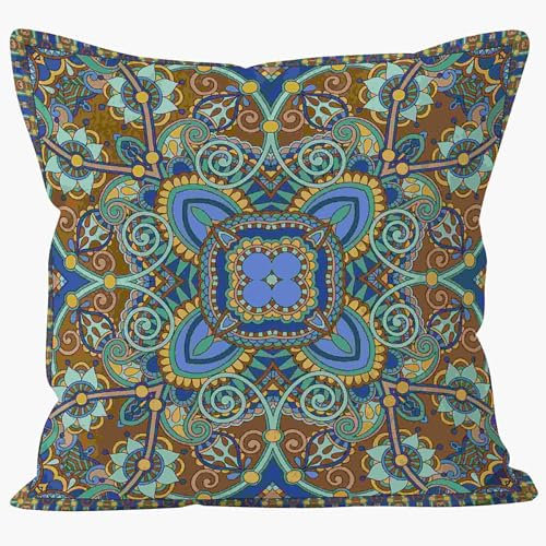 Nimvoya Lin Tapis de Souris XXL Animer Tapis Souris Gaming XXL 45x45cm, Motif Rétro Géométrique Tapis de Souris Pas Cher Grand Tapis de Bureau Gaming 1Pcs