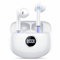 Wireless Earbuds, Wireless Headphones Bluetooth 5.3 Headphones with 4 ENC Mic, Bluetooth Earphones with 50H Hifi Stereo, Noise Cancelling Headphones Wireless Mini Ear Buds IPX7 Waterproof (white)