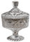 Stgbcst Tarro de cristal para caramelos con tapa, recipiente para caramelos, vintage, con tapa, para fiestas, fiestas, galletas y dulces (estilo 2)