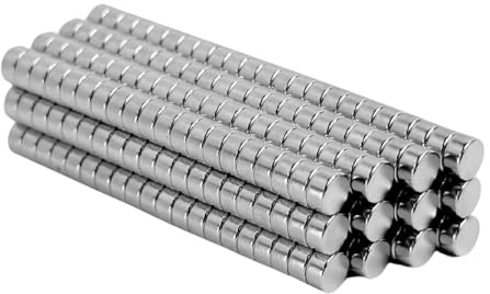 Strong Magnets Neodym Magnet - Rund 4 x 3 mm - 100 Stück - Extra stark, hält bis 400 g - Für Magnettafel, Kühlschrank, Whiteboard, Pinnwand, Büro