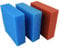BioTec 5/10/30 Ersatzschwamm Sets passend für Oase Biotec Teichfilter/rote und Blaue Filterschwämme geschlitzt/Abmessung 25 x 25 x 8 cm/deutsche Qualität (Set Biotec 5/2 x blau 1 xrot)