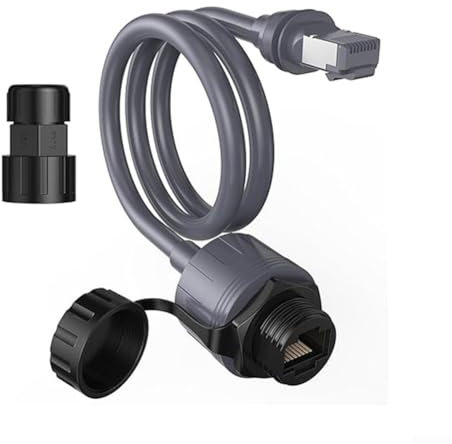 babominimer For Starlink For Gen 3 Compatible Ethernet Adapter Cable RJ45 Coupler Network Connector Waterproof Kit for Standard Mini Dish Antennas Direct Connection 175ft(1PCS)