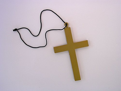 Festartikel Müller FM - Kostüm Zubehör Kreuz Nonne Mönch 20x13cm Karneval Fasching