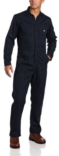 Dickies Men's Basic Blended Coverall Big-Tall, Dark Navy V1, XXXL Tall