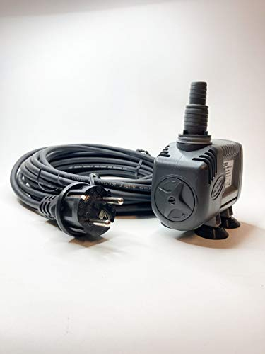 Sicce Syncra Silent 1.0 Pumpe mit 10m Kabel, hochwertige Qualitätspumpe aus Italien, Pumpe für Ihren Garten- und Zimmerbrunnen (950 l/h - 10m Kabel)