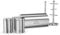 Morphy Richards 974104 Accents Storage Set, Stainless Steel, Silver, 6 Piece