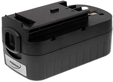 Powery Batterie pour Black & Decker Coupe-Bordure GLC2500, 18V, NiMH [ Batterie Outil électroportatif ]