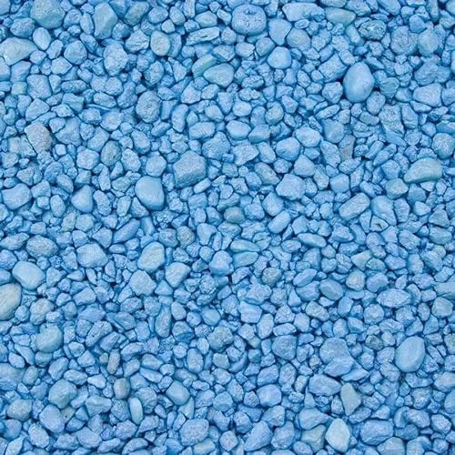 Spectrastone spécial Bleu Clair Gravier pour Aquarium pour Les Aquariums d'eau Douce, Sac de 11,3 Kilogram