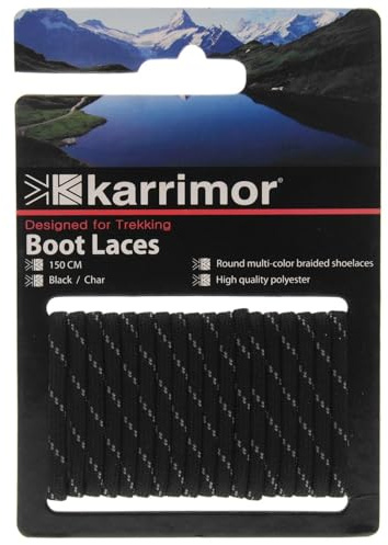 Karrimor Laces Black/Charcoal Boot 150cm