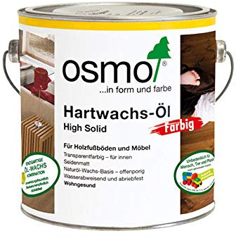 Osmo 3072D 2.5 Litre Polyx Hard Wax Oil Tints - Amber