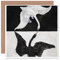 Wee Blue Coo Hilma Af Klint 1915 Der Schwan Schwarz Weiß Tier Malerei Geburtstagskarte Grußkarte