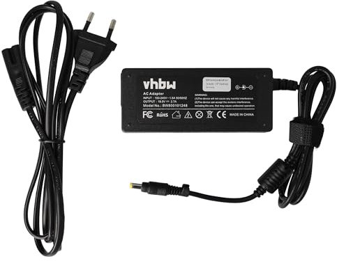 vhbw Bloc d'alimentation Compatible avec HP Pavilion DV5000, DV6200, DV6400, DV6500, DV611P, DV9100, DV2000 Ordinateur Portable Notebook, 50 W