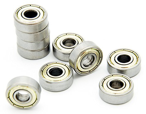 10x PROtastic 606ZZ 6 x 17 x 6mm versiegelt Miniatur Deep Groove Radial Kugellager