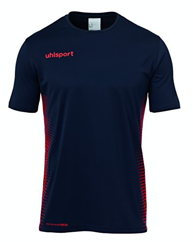 Uhlsport Kinder Kinder Trikot&Shorts Score Trikot&Shorts Kit, Marine/Fluo rot, 116, 100335110